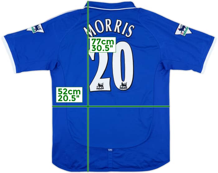 2001-03 Chelsea Home Shirt Morris #20 - 9/10 - (M)