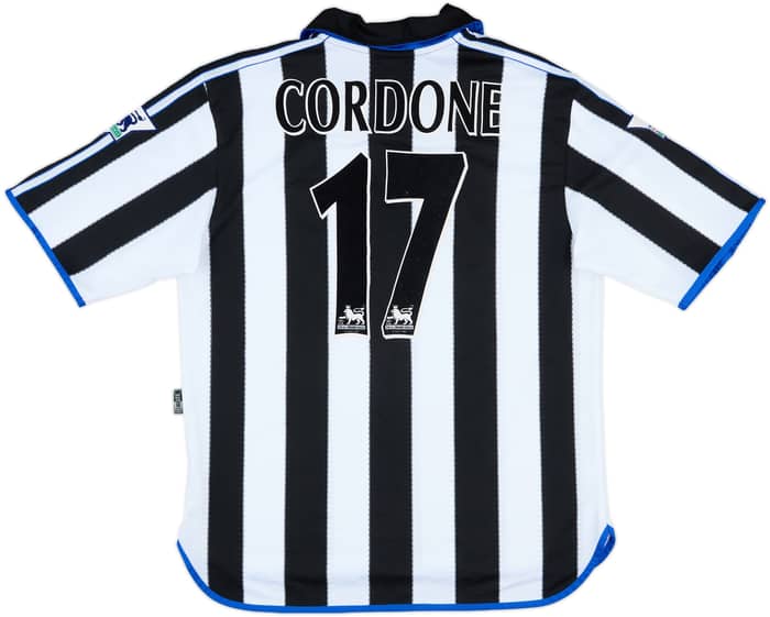 2000-01 Newcastle Home Shirt Cordone #17 - 8/10 - (L)