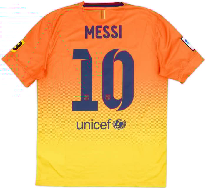2012-13 Barcelona Away Shirt Messi #10 - 8/10 - (M)