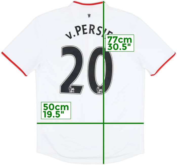 2012-14 Manchester United Away Shirt v.Persie #20 - 8/10 - (M)