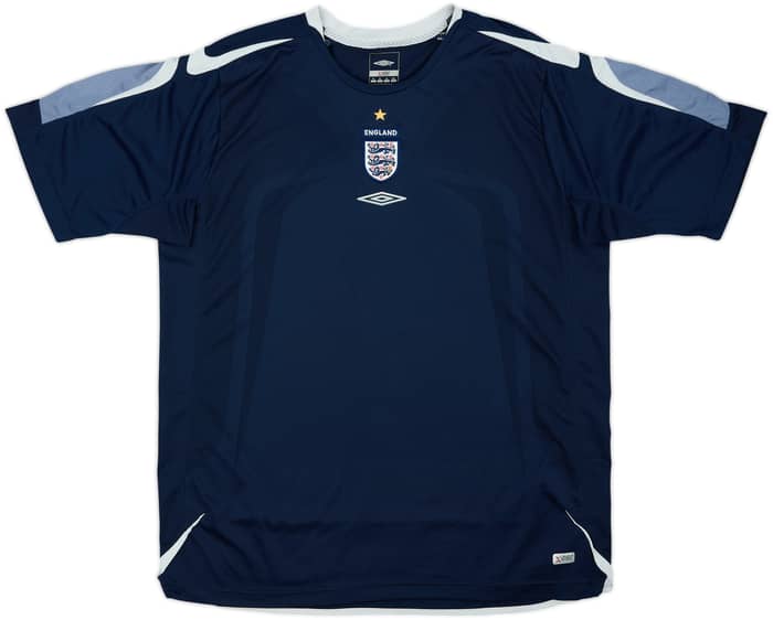 2004-06 England Umbro Training Shirt - 9/10 - (XL)