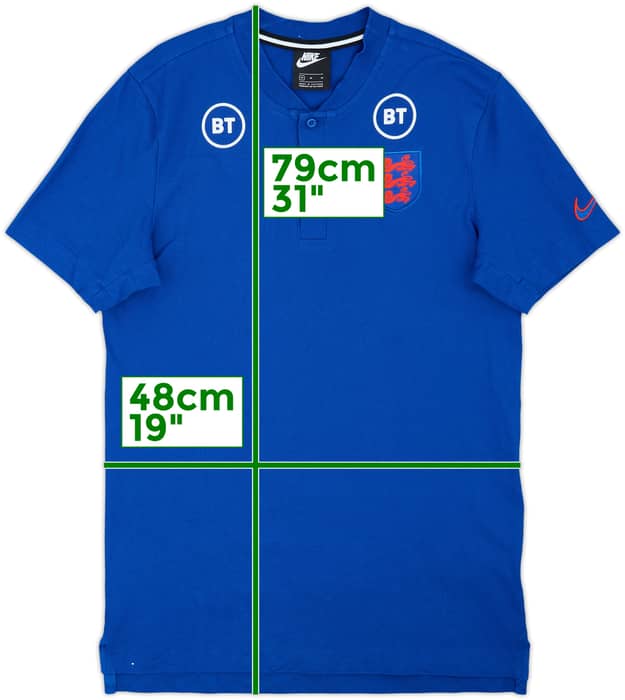 2020-21 England Nike Polo Shirt - 8/10 - (M)