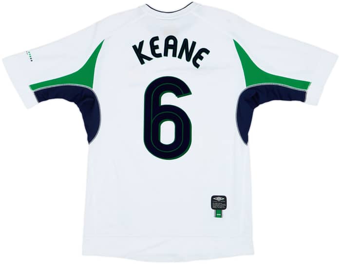 2002-03 Ireland Umbro Training Shirt Keane #6 - 7/10 - (M)
