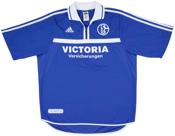 2001-02 Schalke Home Shirt - 6/10 - (XL)