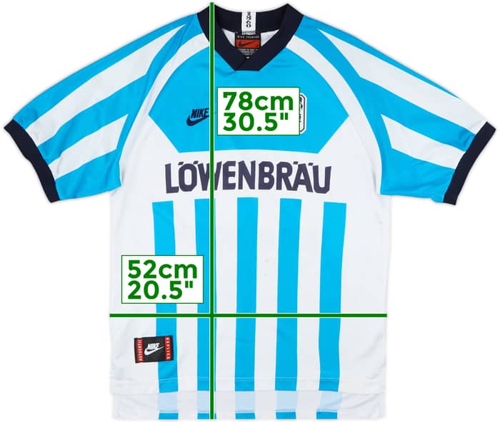 1995-96 1860 Munich Home Shirt - 4/10 - (M)