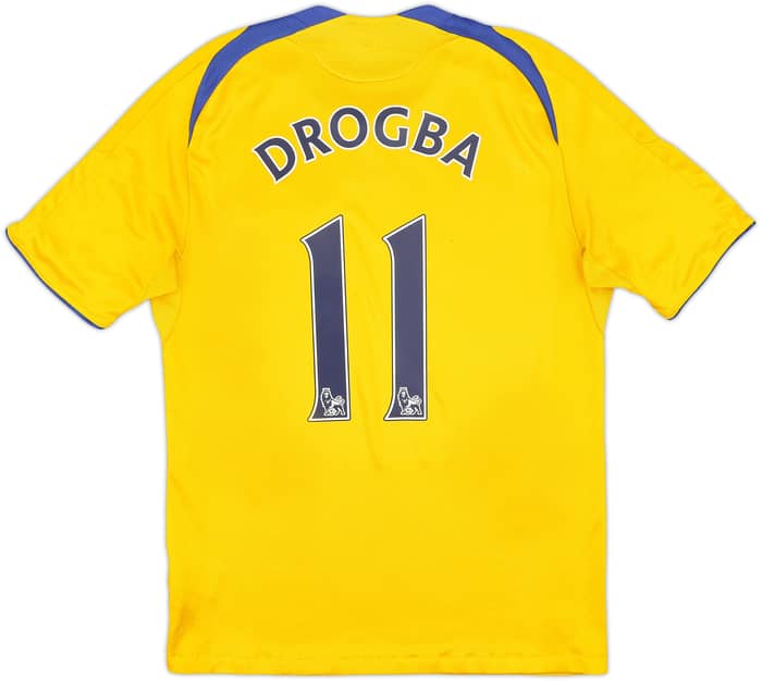2008-09 Chelsea Third Shirt Drogba #11 - 7/10 - (M)