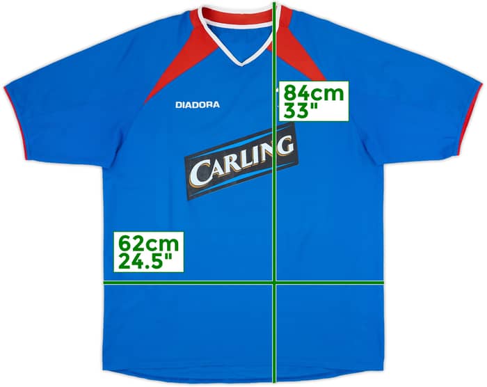 2003-05 Rangers Home Shirt - 5/10 - (XL)