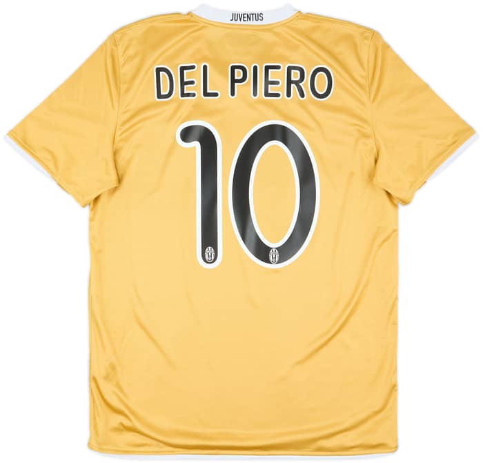 2008-09 Juventus Away Shirt Del Piero #10 - 6/10 - (L)