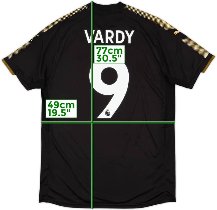 2017-18 Leicester Away Shirt Vardy #9 - 8/10 - (L)