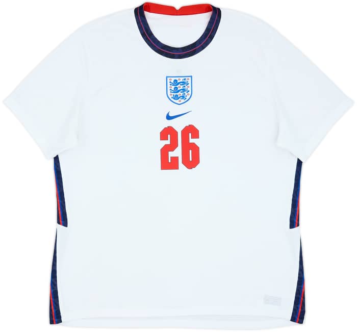 2020-22 England Home Shirt Bellingham #26 - 7/10 - (XL)
