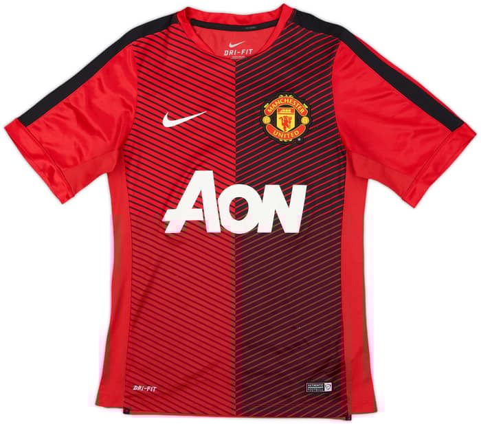 2014-15 Manchester United Nike Training Shirt - 9/10 - (S)