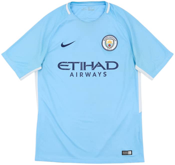 2017-18 Manchester City Home Shirt De Bruyne #17 - 5/10 - (M)