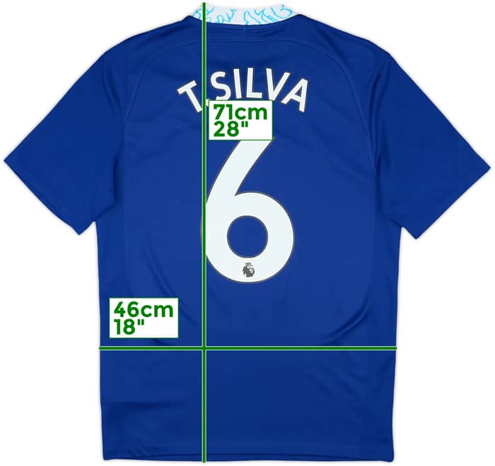 2022-23 Chelsea Home Shirt T.Silva #6 - 10/10 - (S)