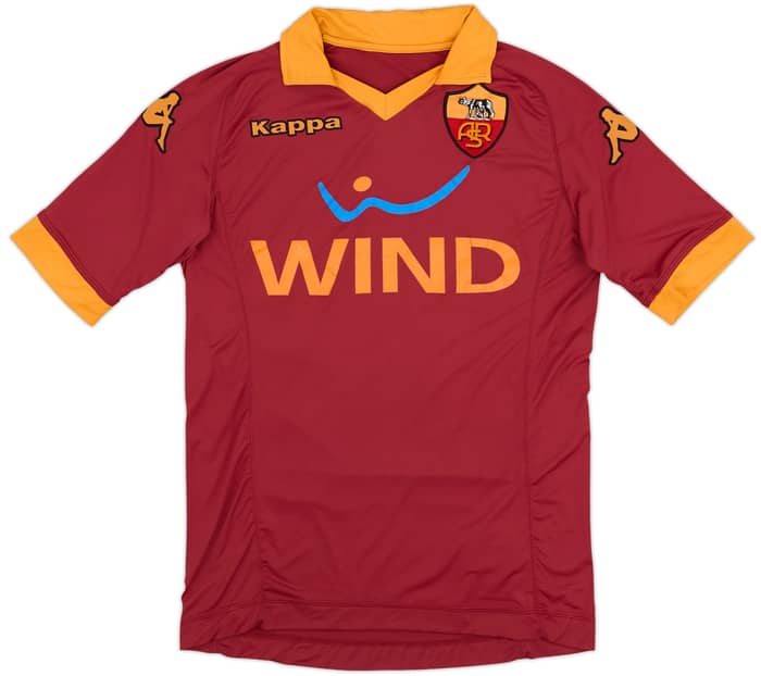 2012-13 Roma Home Shirt Totti #10 - 7/10 - (S)