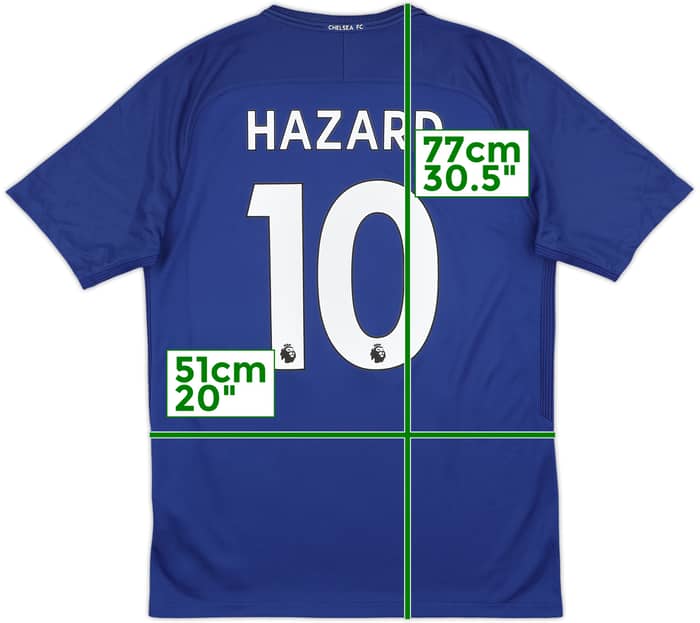 2017-18 Chelsea Home Shirt Hazard #10 - 9/10 - (M)