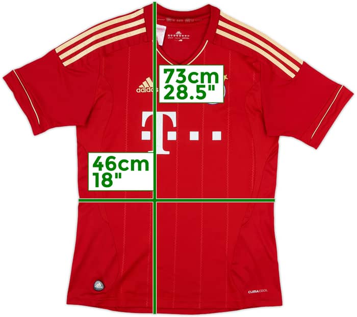 2011-13 Bayern Munich Home Shirt - 4/10 - (XL.Boys)