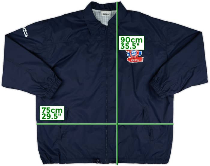 1992-95 Bayern Munich adidas Track Jacket - 9/10 - (XL)