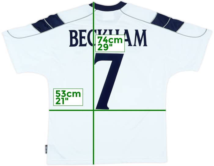 1999-00 Manchester United Third Shirt Beckham #7 - 9/10 - (M)