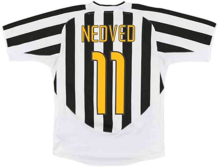 2003-04 Juventus Home Shirt Nedved #11 - 6/10 - (S)
