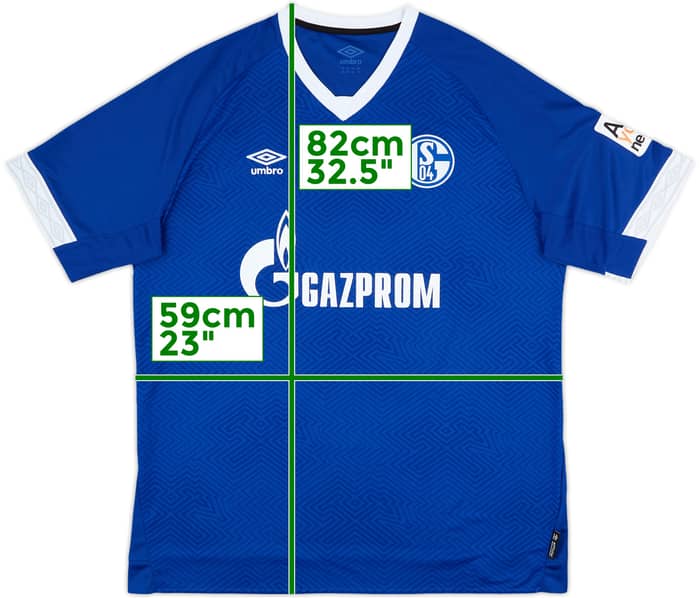 2018-19 Schalke Home Shirt Hartmut Wegner - 10/10 - (XXL)