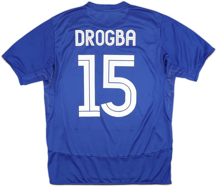 2005-06 Chelsea Centenary Home Shirt Drogba #15 - 6/10 - (L)