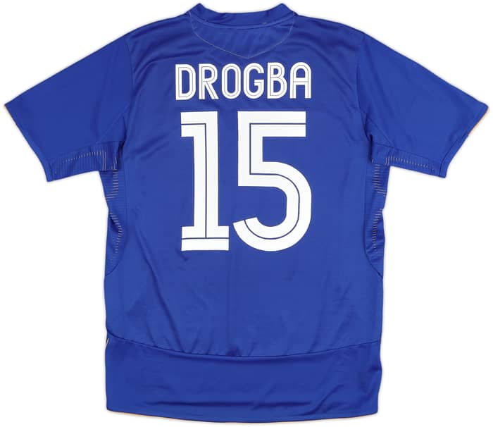 2005-06 Chelsea Centenary Home Shirt Drogba #15 - 9/10 - (M)