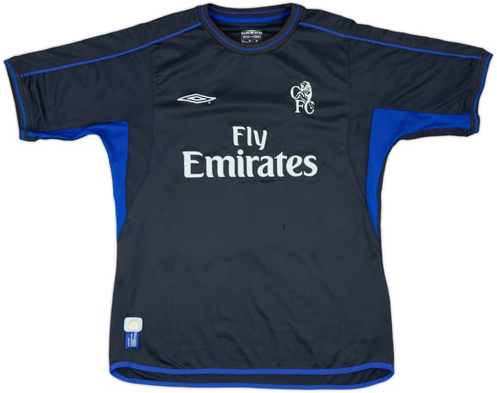 2002-04 Chelsea Away Shirt Zola #25 - 7/10 - (L)