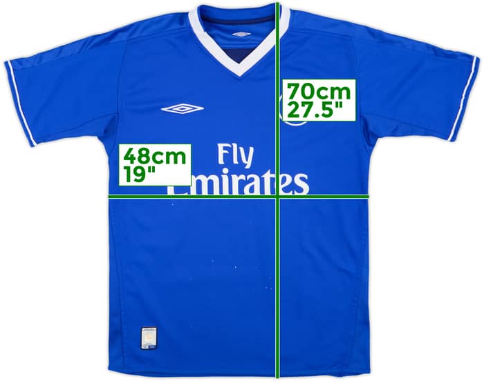 2003-05 Chelsea Home Shirt - 5/10 - (S)