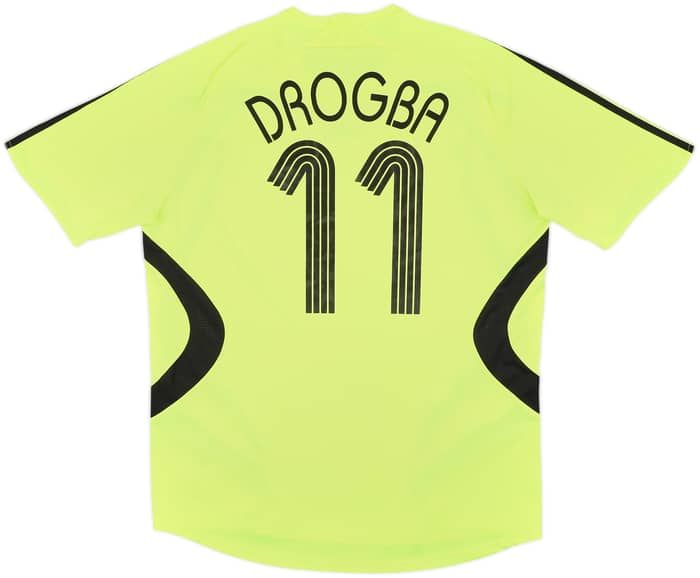 2007-08 Chelsea Away Shirt Drogba #11 - 7/10 - (L)