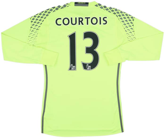 2016-17 Chelsea GK Shirt Courtois #13 (S)