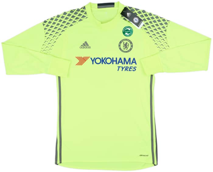 2016-17 Chelsea GK Shirt Courtois #13 (S)