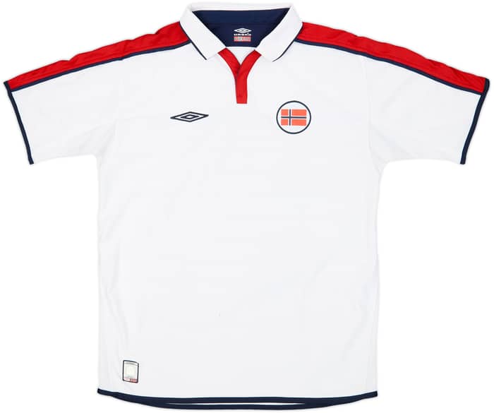 2002-04 Norway Away Shirt - 6/10 - (L)