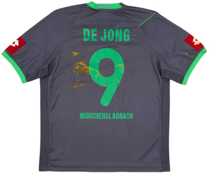 2011-12 Borussia Monchengladbach Away Shirt De Jong #9 - 4/10 - (M)