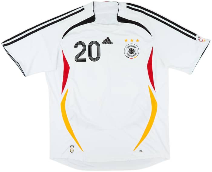 2005-07 Germany Home Shirt Podolski #20 - 7/10 - (XL)