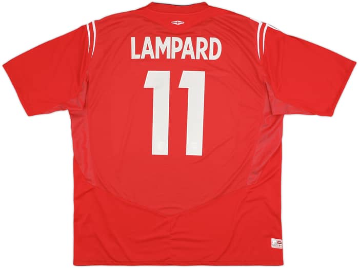 2004-06 England Away Shirt Lampard #11 - 9/10 - (3XL)