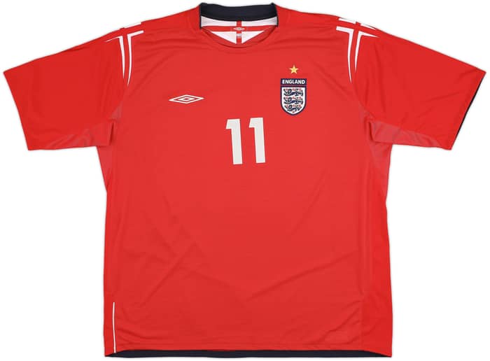 2004-06 England Away Shirt Lampard #11 - 9/10 - (3XL)