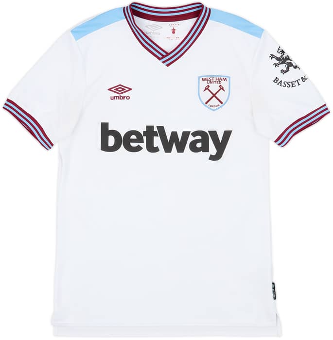 2019-20 West Ham Away Shirt Noble #16 - 7/10 - (M)