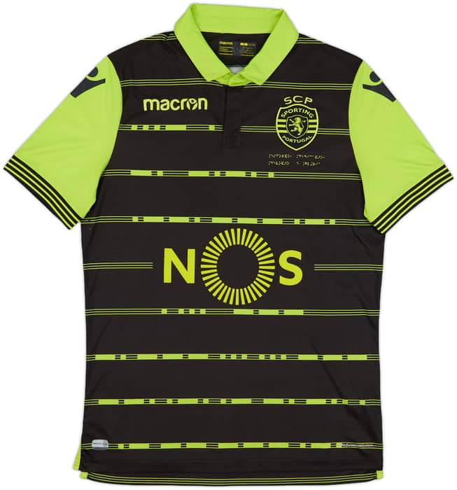 2017-18 Sporting CP Away Shirt - 10/10 - (M)