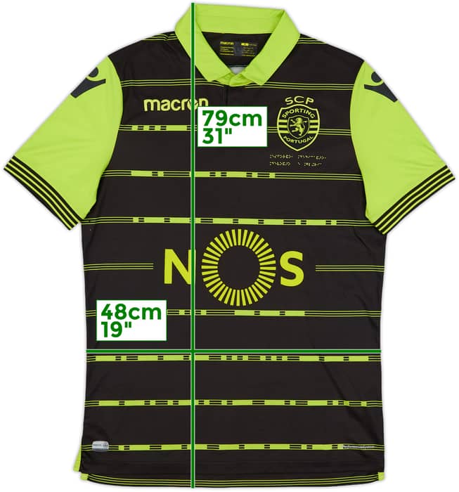 2017-18 Sporting CP Away Shirt - 10/10 - (M)