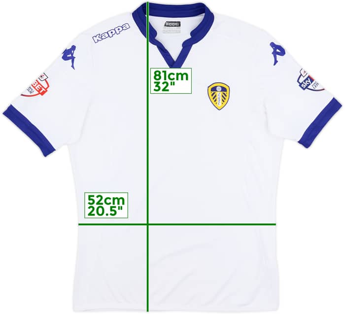 2015-16 Leeds United Home Shirt - 4/10 - (XL)