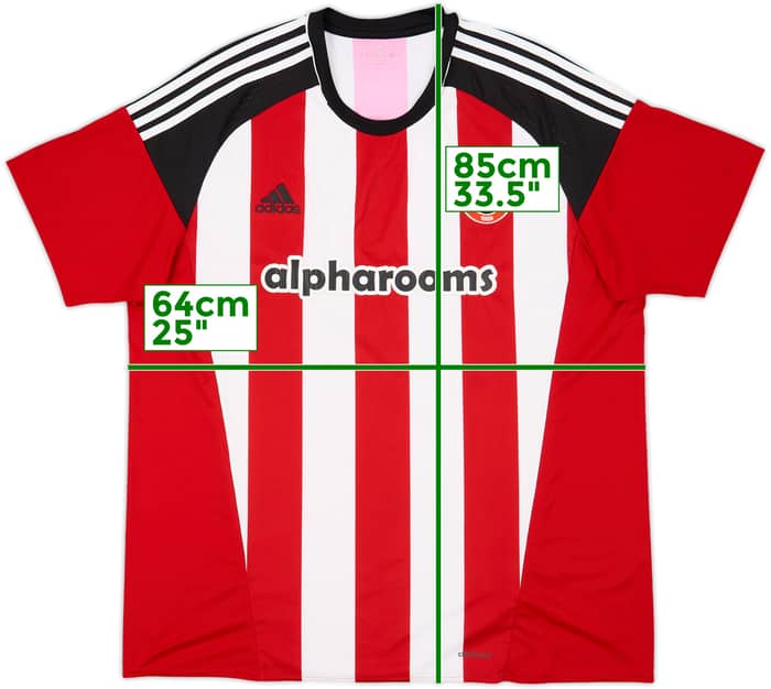2016-17 Sheffield United Home Shirt - 7/10 - (XXL)