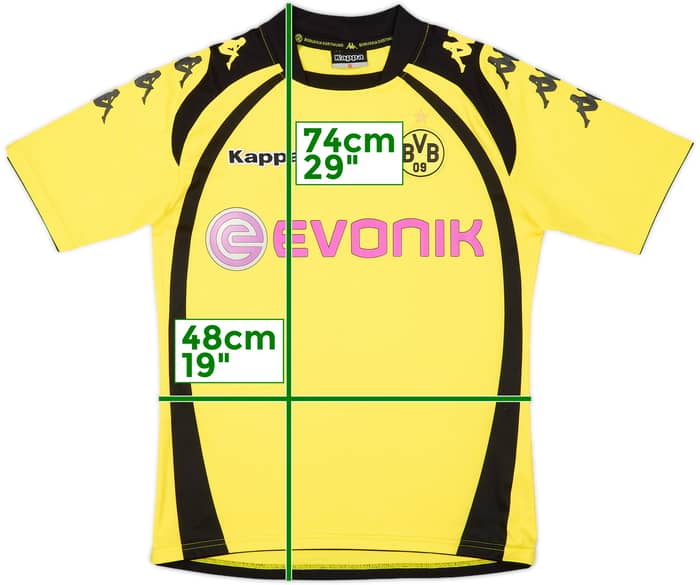 2009-10 Borussia Dortmund Home Shirt - 8/10 - (S)