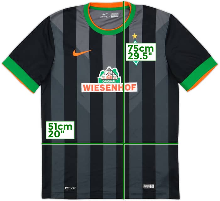 2014-15 Werder Bremen Away Shirt - 10/10 - (M)