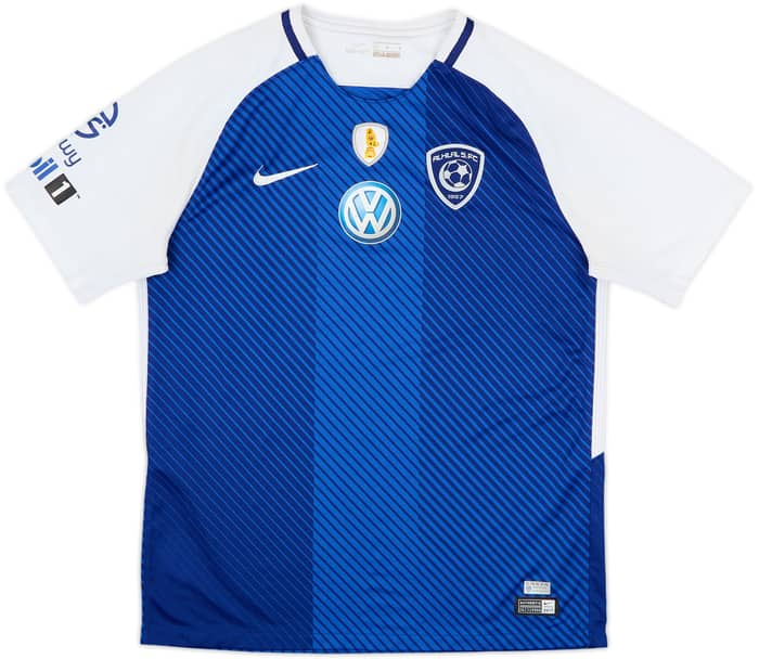 2017-18 Al Hilal Home Shirt - 9/10 - (M)