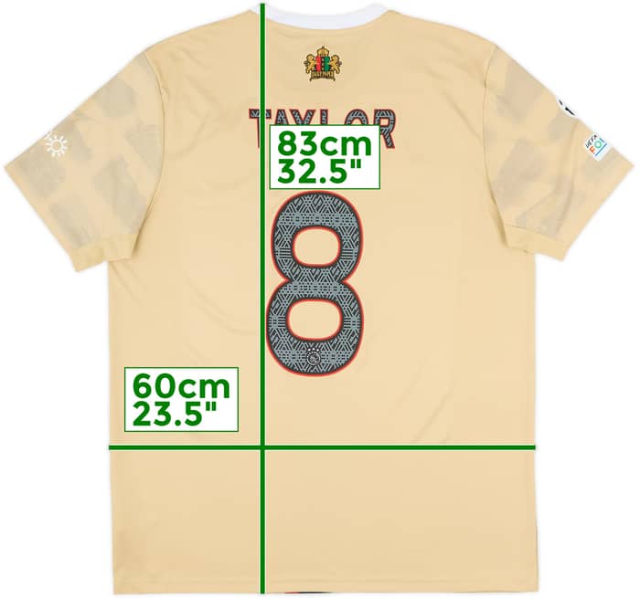 2022-23 Ajax Third Shirt Taylor #8 - 9/10 - (XL)