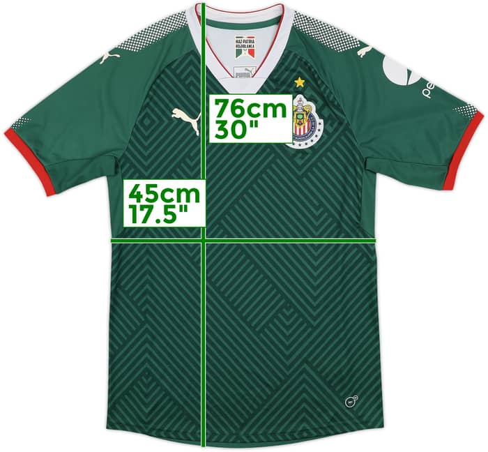 2017-18 Chivas de Guadalajara Third Shirt - 10/10 - (M)