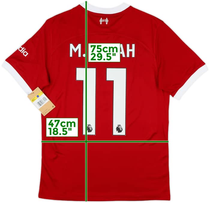 2023-24 Liverpool Home Shirt Salah #11 (S)