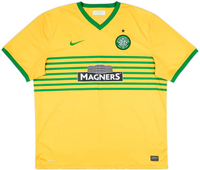 2013-14 Celtic Away Shirt Virgil #5 - 10/10 - (XXL)