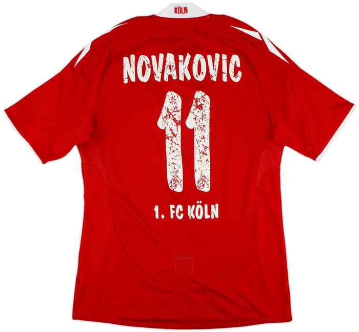2008-09 FC Koln Home Shirt Novakovic #11 - 4/10 - (M)