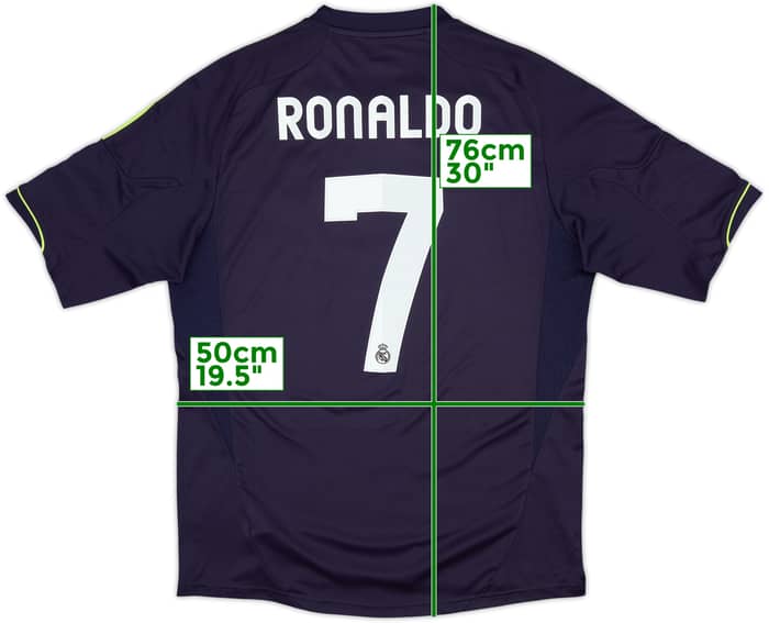 2012-13 Real Madrid Away Shirt Ronaldo #7 - 6/10 - (L)